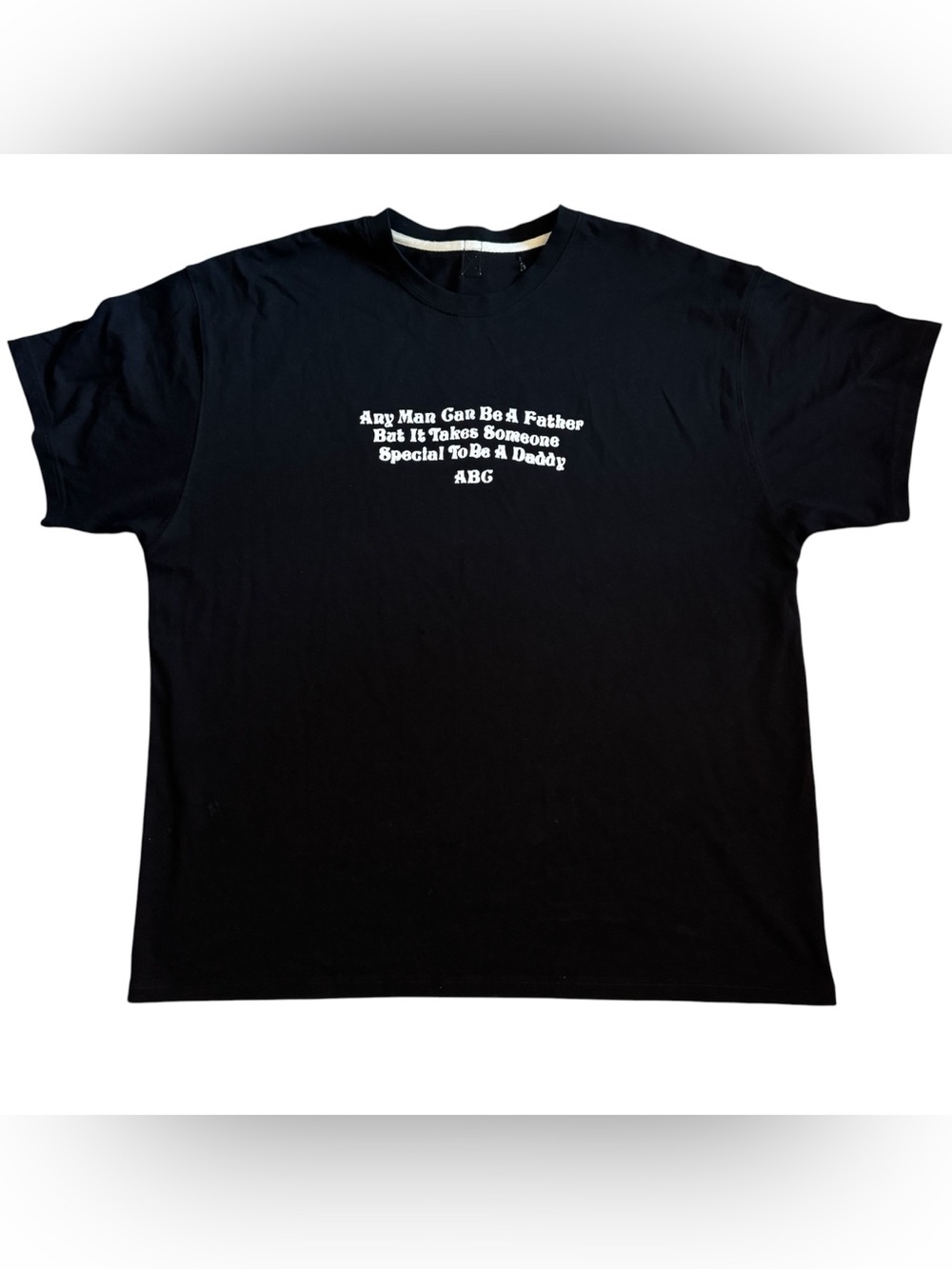 Advisory Board Crystals Abc. Black Cotton T-Shirt Father Quote Sz XL (READ)